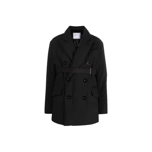 Sacai Belted Double breasted Blazer