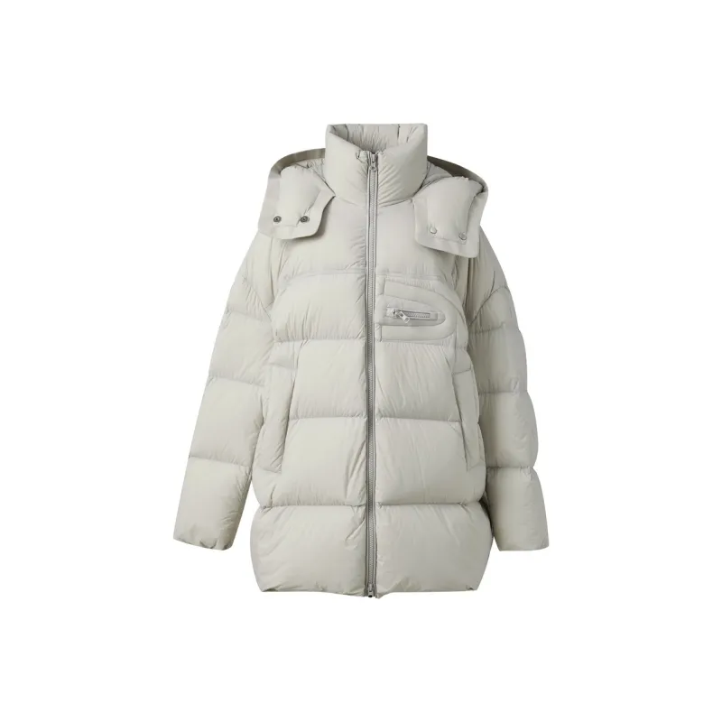 3COLOUR Down Jacket Women's Elephant Gray-0