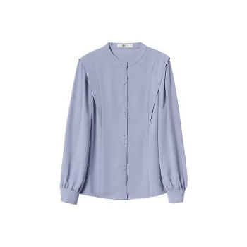 Mambe Shirt Women's Light Twilight Blue Purple