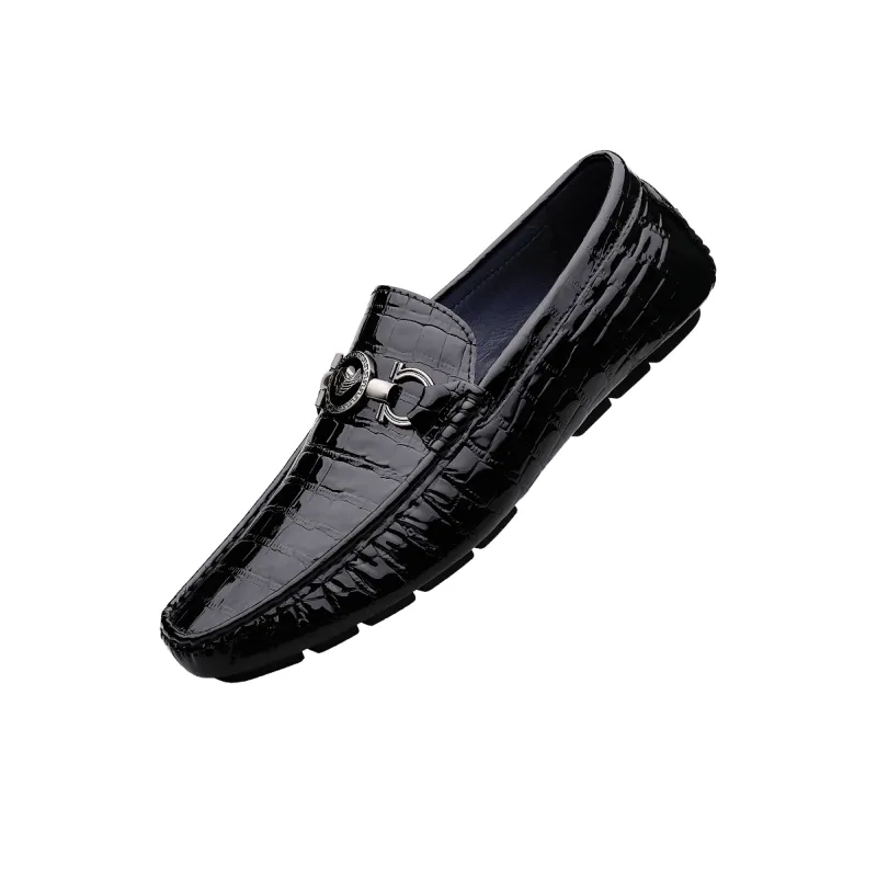 XIMO BULL Men's Casual Shoes Men Low Top Black-1