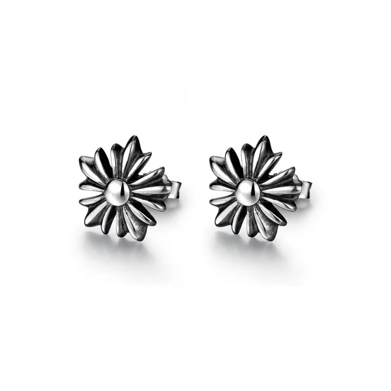 BLESSED BULLET Alloy Stud Earrings Men's-3