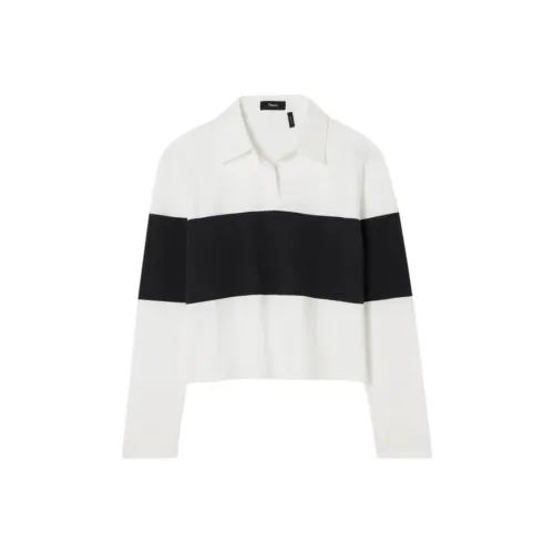 THEORY Polo Shirt Women's White