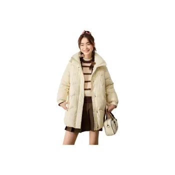 ZIHAN Down Jackets Women's Ecru