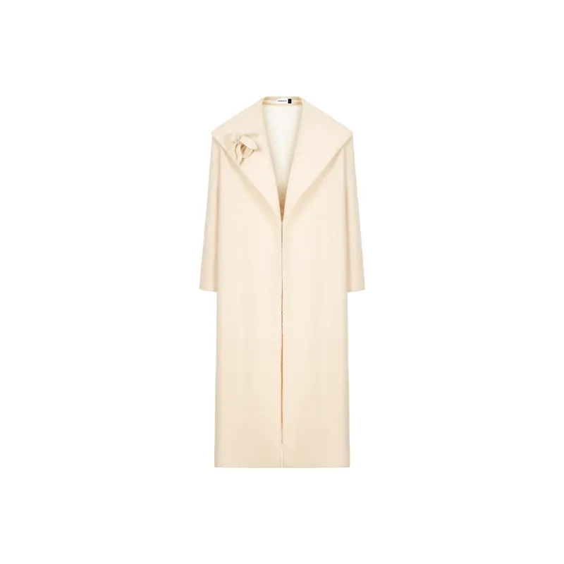 LOBBSTER Coats Women's Cream-0