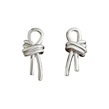OGDAID S925 Silver Stud Earrings Women's