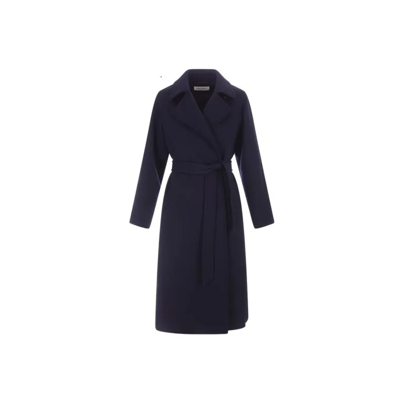 MaxMara Coats Women's Navy Blue-0
