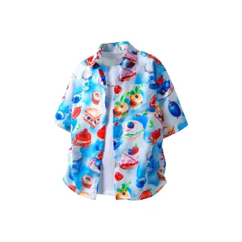 BEAR UNION Shirts Unisex Blue