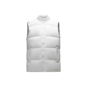 Anta Comprehensive Training Collection Sports Lifestyle Collection Down Jacket Women's Papyrus White