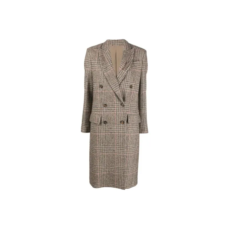 Brunello Cucinelli FW22 Coats Women's Multicolor-0