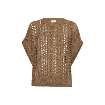 Brunello Cucinelli Crewneck Knitted Top