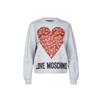 LOVE MOSCHINO Sweatshirt Women's Gray