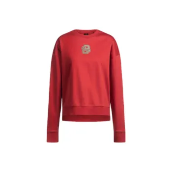 HUGO BOSS x FENGSHENLIANMINGXILIE SS25 Sweatshirt Women's Red
