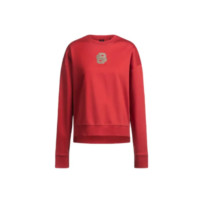 HUGO BOSS x FENGSHENLIANMINGXILIE SS25 Sweatshirt Women's Red-0