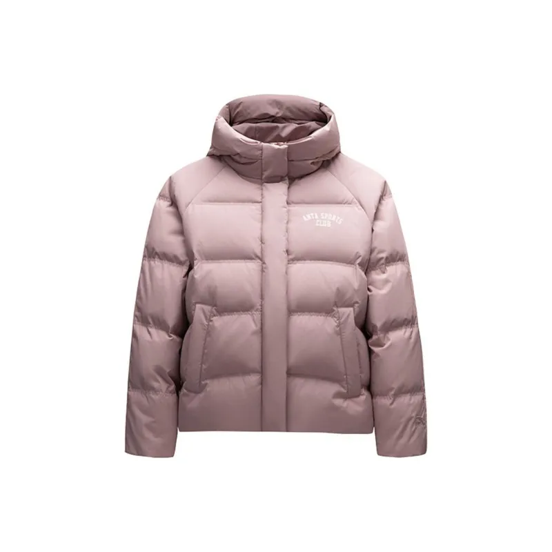 Anta Life Collection Down Jacket Women's Resilient Pink-0