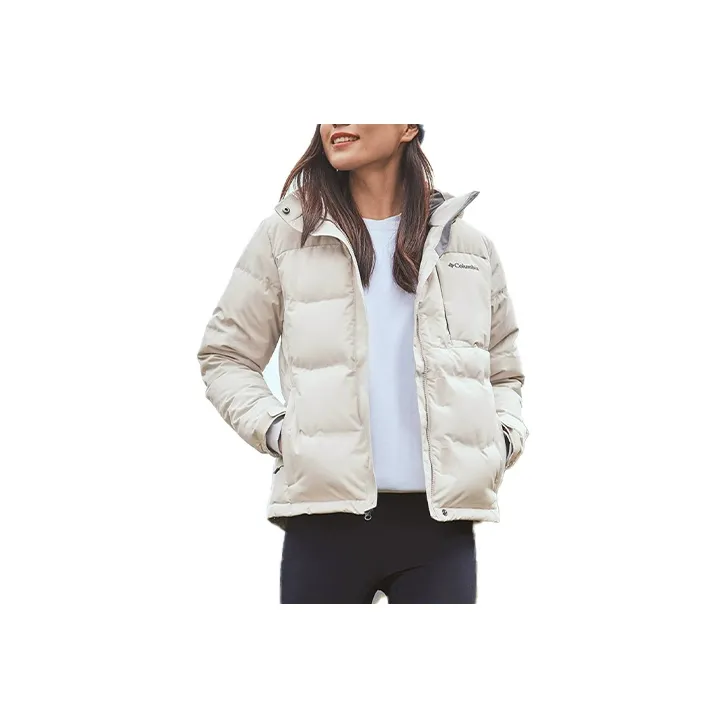 Columbia Down Jacket Women's Ecru-0