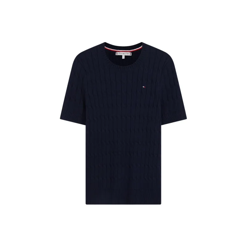 Tommy Hilfiger Ribbed knit T shirt-4