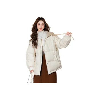Tonlion Down Jacket Women's Almond White