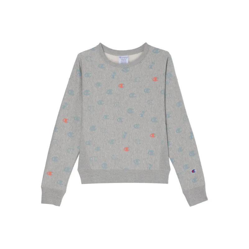 Champion Sweatshirt Women's Gray-0