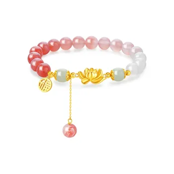 Lao Feng Xiang Chalcedony Bracelets Women's