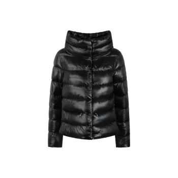 HERNO Funnel Neck Padded Jacket