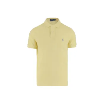 Polo Ralph Lauren Logo Embroidered Straight Hem Polo Shirt