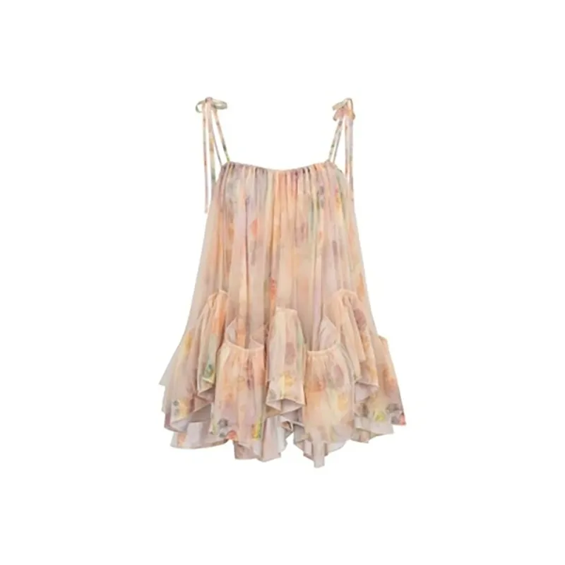Manekniv Camisole Women's Dark Cyan Pink-0