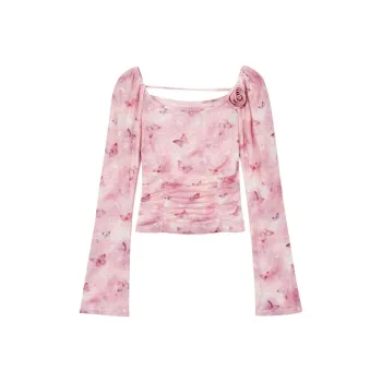 XIARIHUIZAIWANCANHOU Knitwear Women's Pink