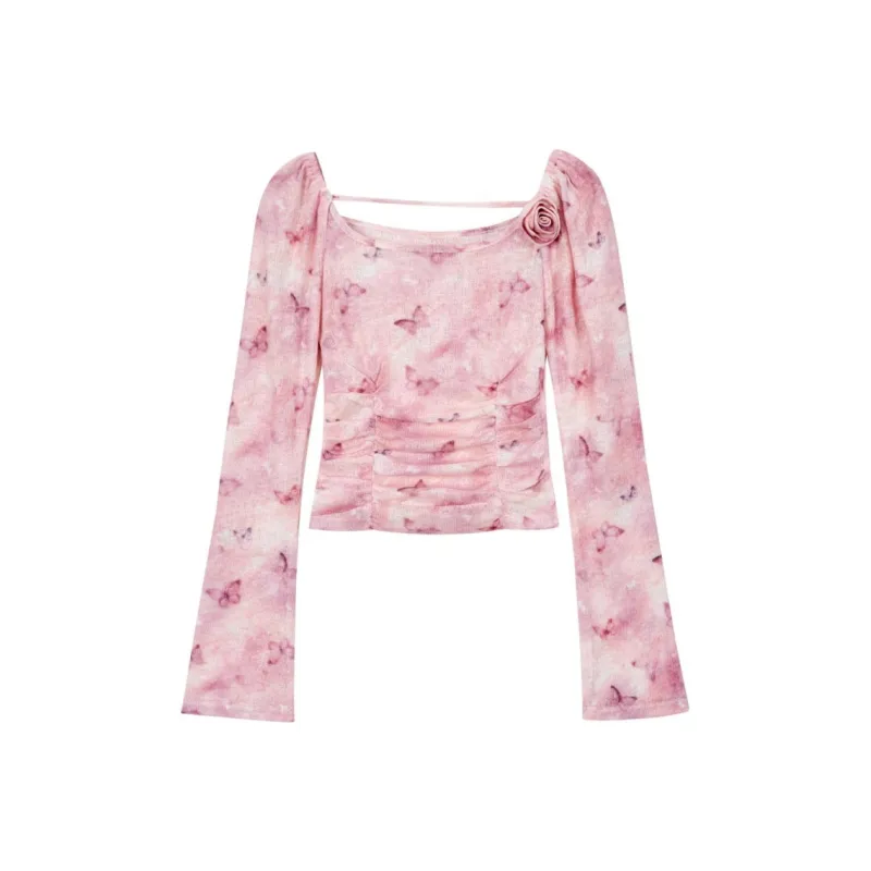 XIARIHUIZAIWANCANHOU Knitwear Women's Pink-0