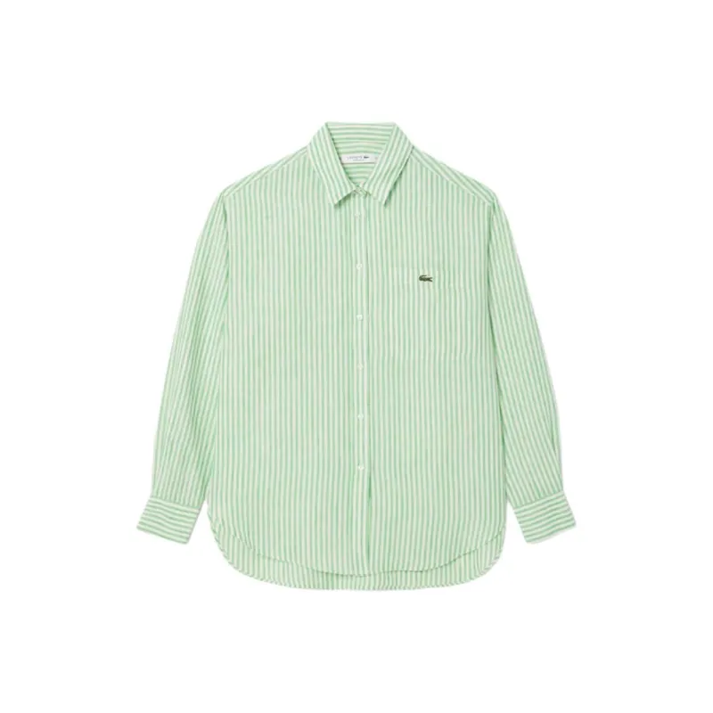 LACOSTE Shirts Women's Green-0