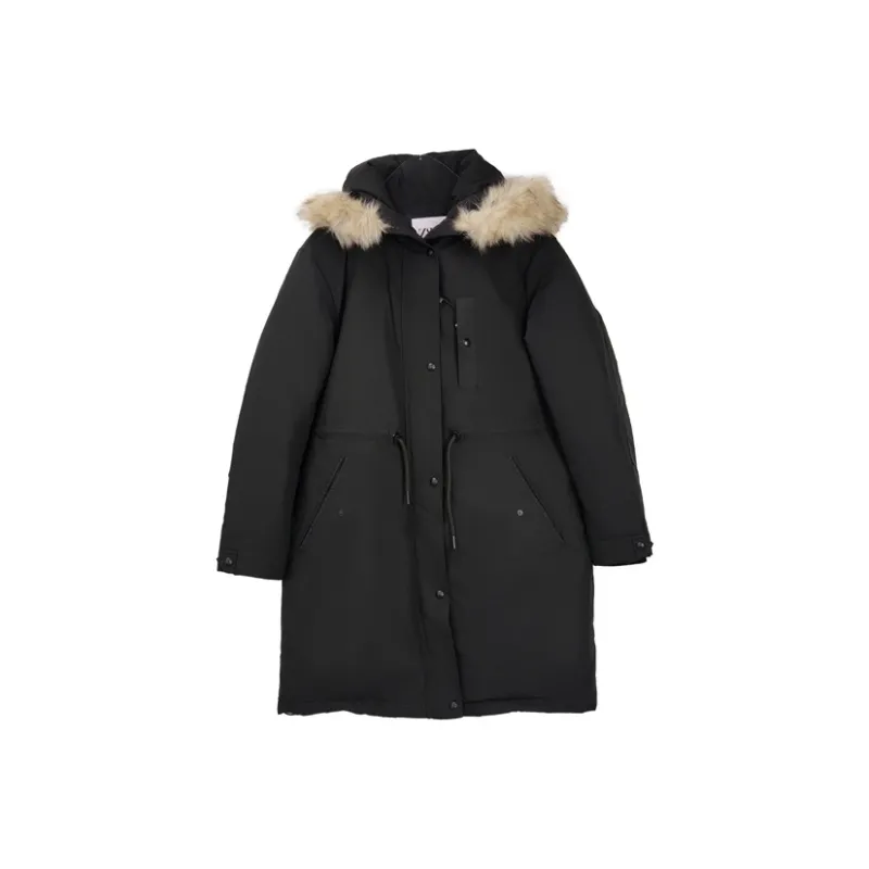 ZARA Down Jackets Women's Black-0