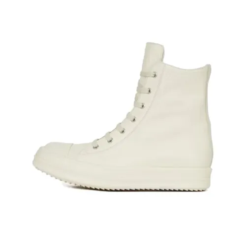 RICK OWENS/RO EDFU High Top Skateboard Shoes Men's White