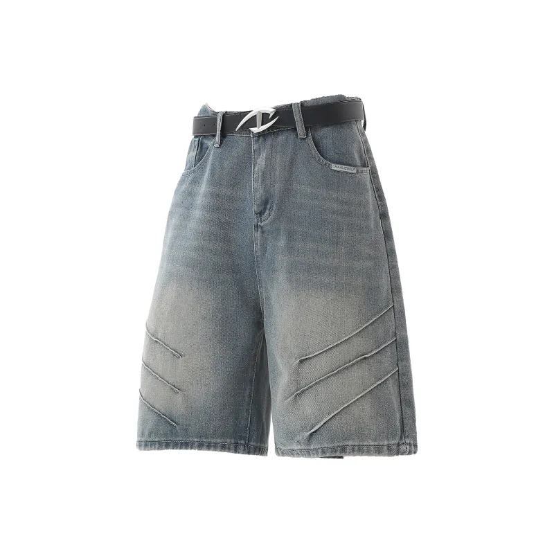 CHARLIE GOLF Denim Shorts Unisex-2