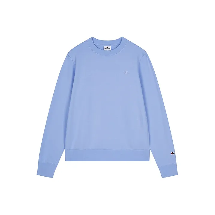 Champion Sweatshirt Europe Version Women's Blue-0