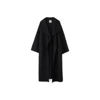 TOTEME Side Slit Draped Coat