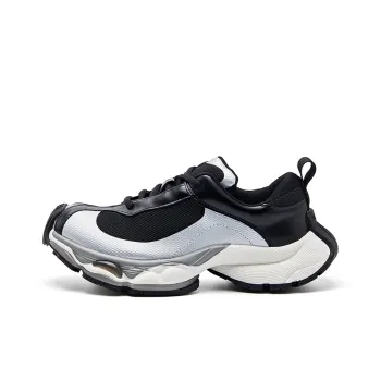 BURGELY Lightweight, Abrasion Resistant, And Breathable Low Top Chunky Sneakers Women's