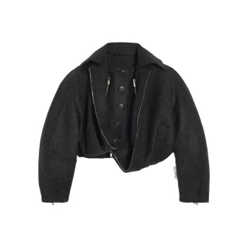Jacquemus Jackets Women's Dark Gray