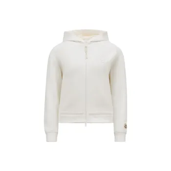 Moncler Year Of The Snake Embroidered Zip Up Hoodie