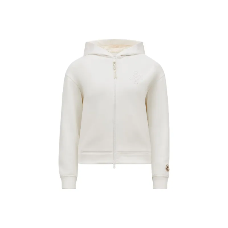 Moncler Year Of The Snake Embroidered Zip Up Hoodie-0