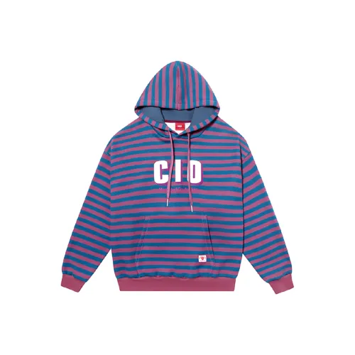 Checkitout Sweatshirt Unisex Cyan Purple/Lake Blue