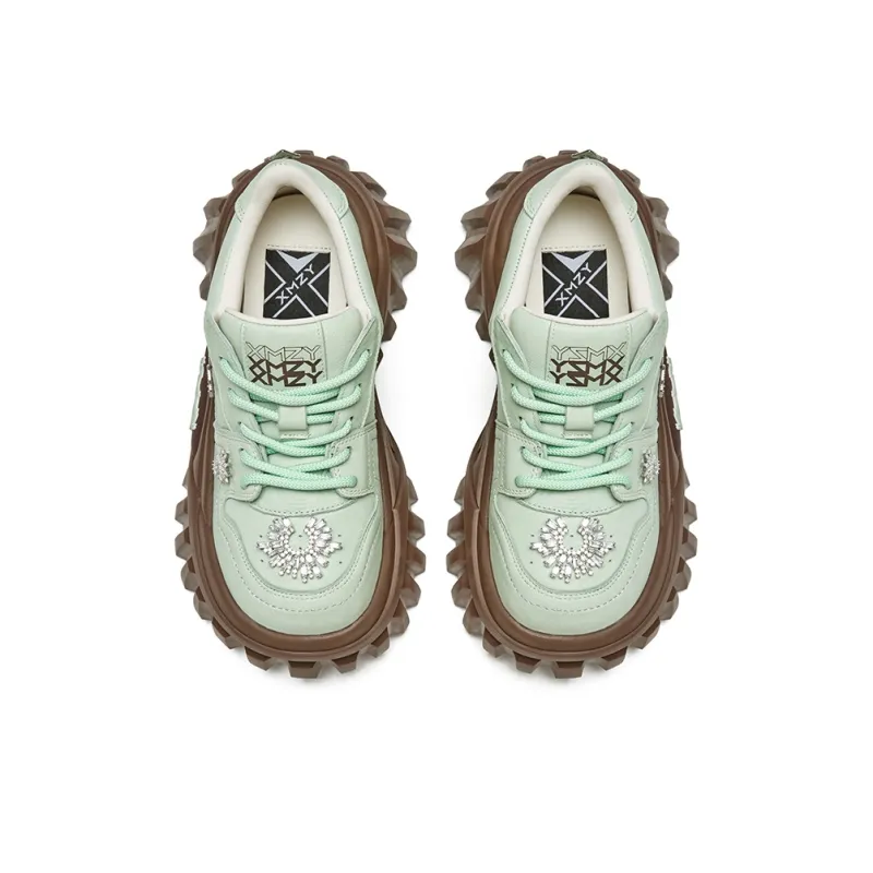XMZY Rhythm Series Slytherin Height Increasing Low Top Casual Shoes Women's-15