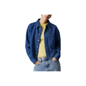 CALVIN KLEIN Shirt Europe Version Women's Bright Blue