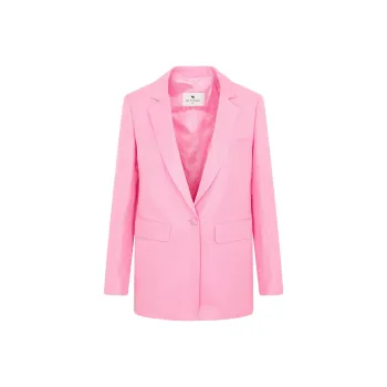 ETRO Single Breasted Long Sleeved Blazer