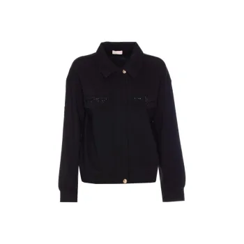 LIU·JO Studded Cotton blend Jacket
