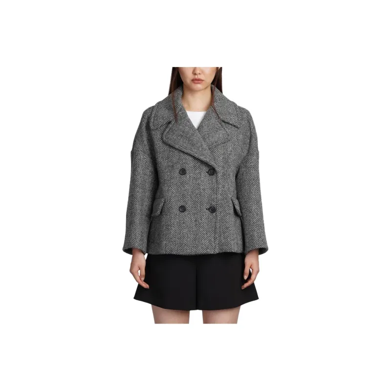 RED VALENTINO Coats Women's Gray-0