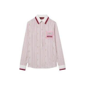 GUCCI Shirts Women's Red