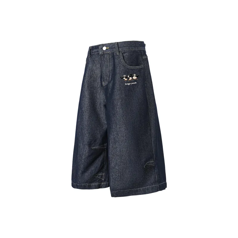 Kung Fu Panda Denim Shorts Unisex-4