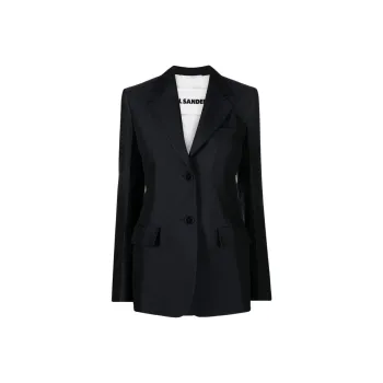 JIL SANDER Long-Sleeved Single-Breasted Blazer