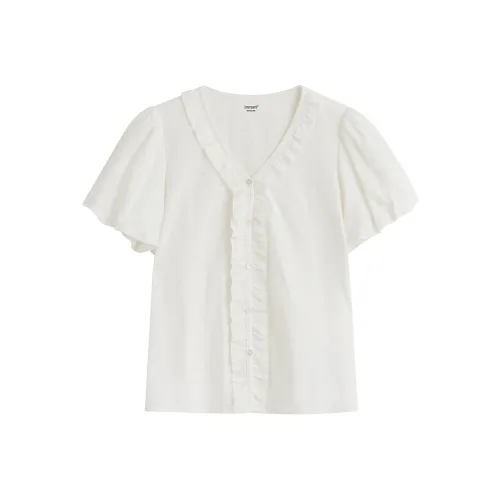 Inman Upper Lining Shirt Women's Cloud White