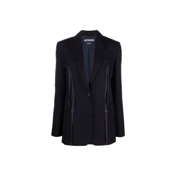 Jacquemus Business Suits Women's Dark Blue