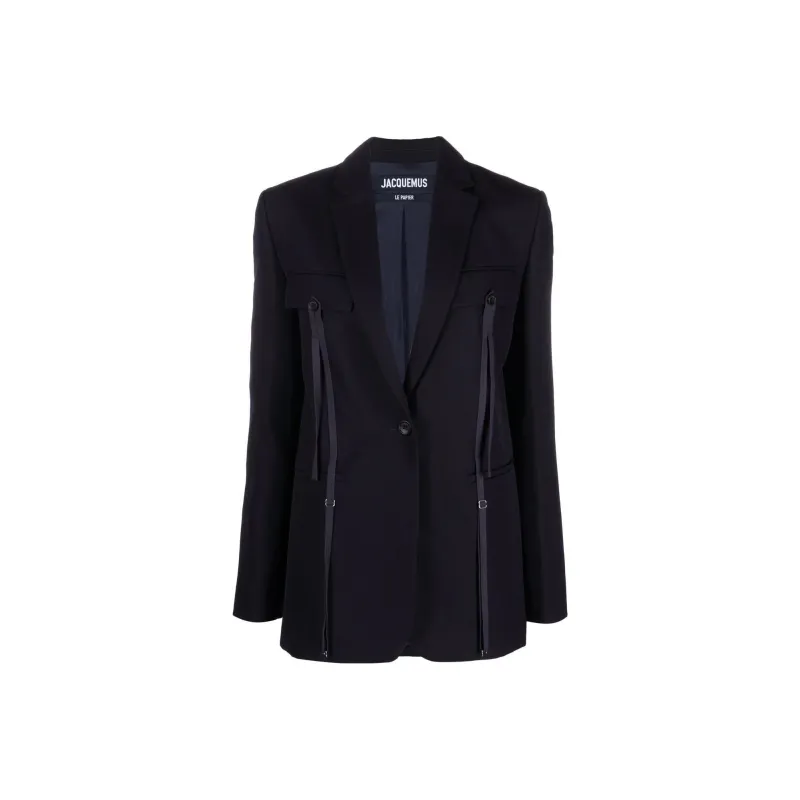 Jacquemus Business Suits Women's Dark Blue-0